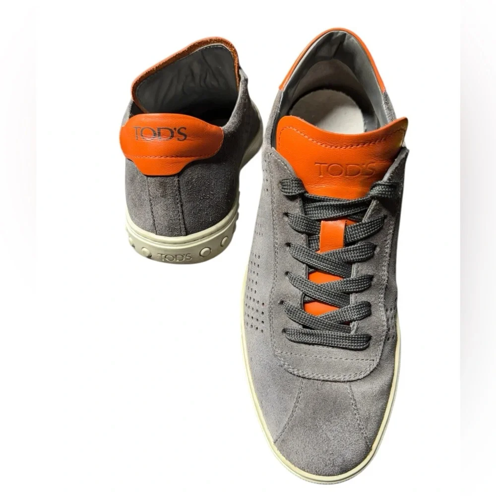 Tod’s Suede and Leather Sneakers